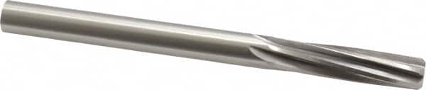 Made in USA - 7/16" High Speed Steel 6 Flute Chucking Reamer - Makers Industrial Supply