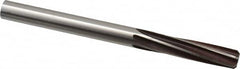 Made in USA - 29/64" High Speed Steel 6 Flute Chucking Reamer - Spiral Flute, 29/64" Straight Shank, 1-3/4" Flute Length, 5-5/8" OAL - Makers Industrial Supply