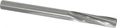 Made in USA - 1/2" High Speed Steel 6 Flute Chucking Reamer - Spiral Flute, 1/2" Straight Shank, 2" Flute Length, 6" OAL - Makers Industrial Supply