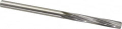 Made in USA - 0.2495" High Speed Steel 6 Flute Dowel Pin Chucking Reamer - Makers Industrial Supply