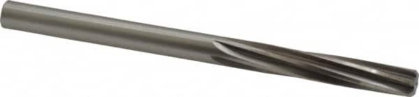 Made in USA - 0.312" High Speed Steel 6 Flute Dowel Pin Chucking Reamer - Makers Industrial Supply