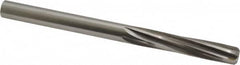 Made in USA - 0.373" High Speed Steel 6 Flute Dowel Pin Chucking Reamer - Makers Industrial Supply