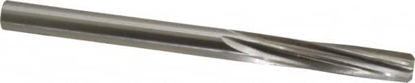 Made in USA - 0.3745" High Speed Steel 6 Flute Dowel Pin Chucking Reamer - Makers Industrial Supply