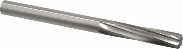 Made in USA - 0.4385" High Speed Steel 6 Flute Chucking Reamer - Makers Industrial Supply