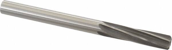 Made in USA - 0.4995" High Speed Steel 6 Flute Dowel Pin Chucking Reamer - Makers Industrial Supply