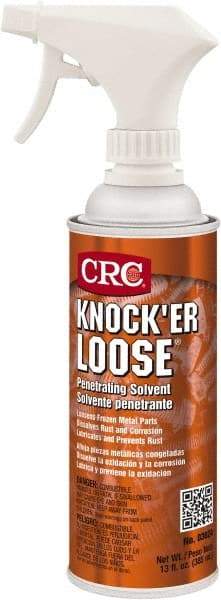 CRC - 13 oz Trigger Spray Can Nondrying Film Penetrant/Lubricant - Reddish, Food Grade - Makers Industrial Supply