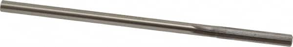 Made in USA - Letter F Cobalt 6 Flute Chucking Reamer - Straight Flute, 1/4" Straight Shank, 1-1/2" Flute Length, 6" OAL - Makers Industrial Supply