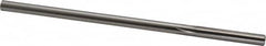 Made in USA - Letter G Cobalt 6 Flute Chucking Reamer - Straight Flute, 1/4" Straight Shank, 1-1/2" Flute Length, 6" OAL - Makers Industrial Supply