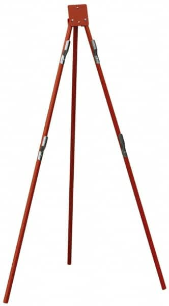 NMC - Tripod Traffic Sign Stand - Aluminum, Compatible with 48" High x 48" Wide Signs - Makers Industrial Supply