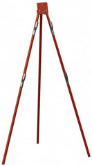 NMC - Tripod Traffic Sign Stand - Aluminum, Compatible with 48" High x 48" Wide Signs - Makers Industrial Supply