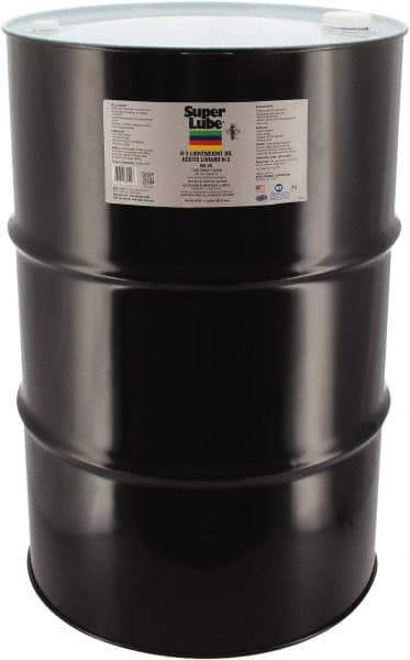 Synco Chemical - 55 Gal Drum Synthetic Multi-Purpose Oil - -12 to 121°F, SAE 80W, ISO 68, 72-79.5 cSt at 40°C, Food Grade - Makers Industrial Supply