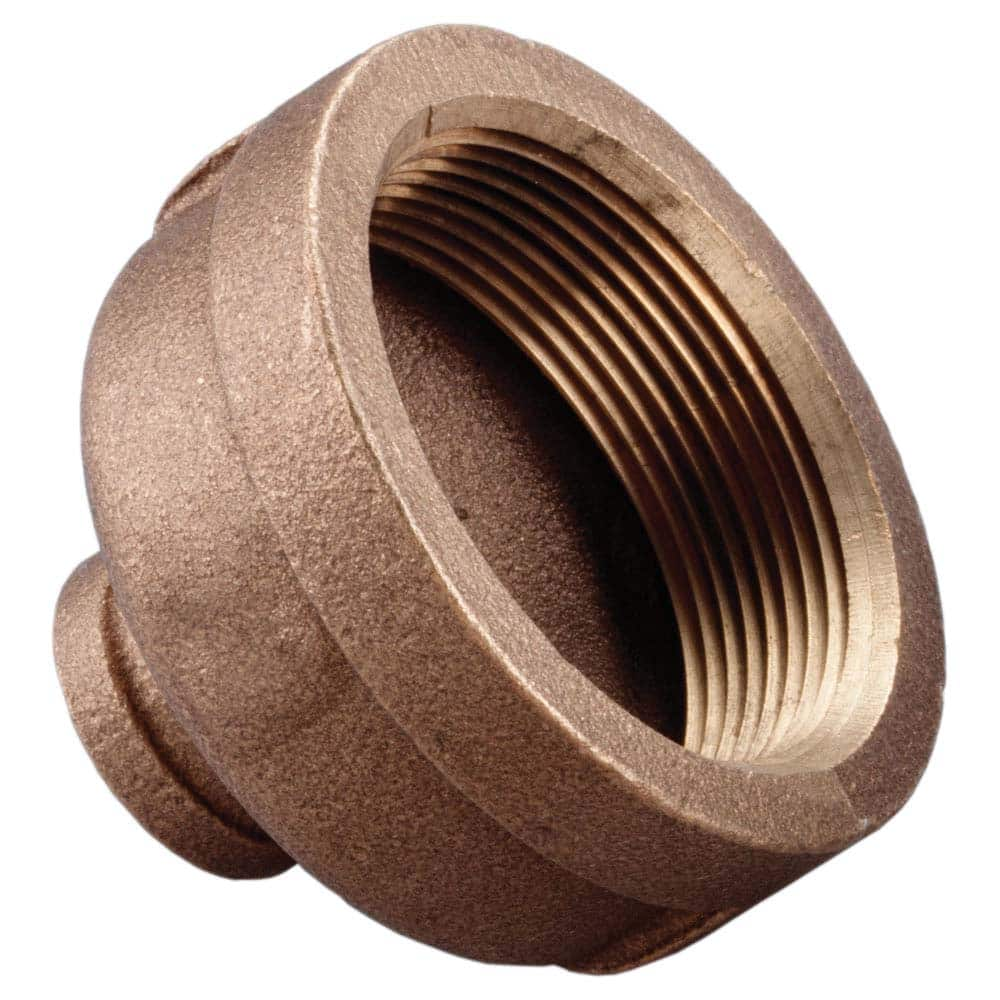 Merit Brass - Brass & Chrome Pipe Fittings Type: Reducing Coupling Fitting Size: 2 x 1 - Makers Industrial Supply