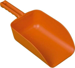 Remco - 82 oz Orange Polypropylene Flat Bottom Scoop - 5.9" Wide x 3.3" Deep Bowl, 15.1" OAL - Makers Industrial Supply