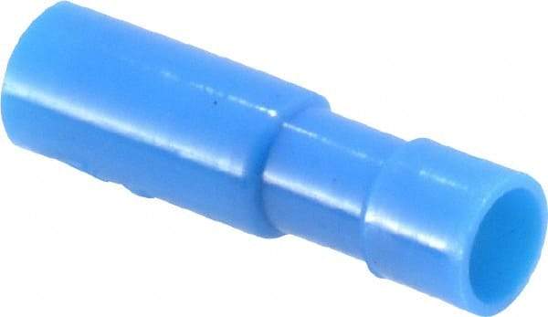 3M - 16 to 14 AWG Crimp Bullet Connector - Blue Nylon Insulation - Makers Industrial Supply