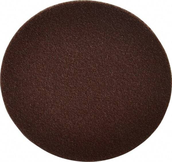 Merit Abrasives - 2" Diam, 100 Grit Aluminum Oxide Adhesive PSA Disc - Medium Grade, Black, Cloth Backing, Flexible - Makers Industrial Supply