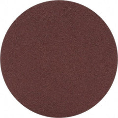 Merit Abrasives - 3" Diam, 120 Grit Aluminum Oxide Adhesive PSA Disc - Medium Grade, Black, Cloth Backing, Flexible - Makers Industrial Supply