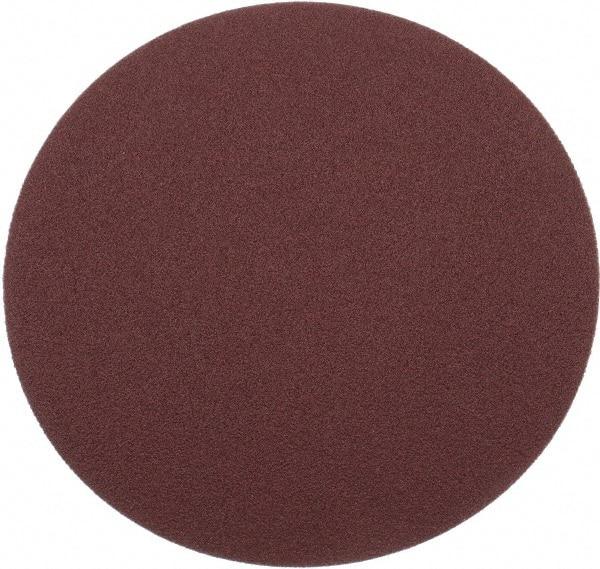 Merit Abrasives - 3" Diam, 150 Grit Aluminum Oxide Adhesive PSA Disc - Medium Grade, Black, Cloth Backing, Flexible - Makers Industrial Supply