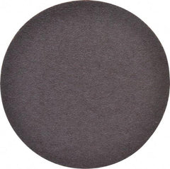 Merit Abrasives - 4" Diam, 60 Grit Aluminum Oxide Adhesive PSA Disc - Coarse Grade, Black, Cloth Backing, Flexible - Makers Industrial Supply