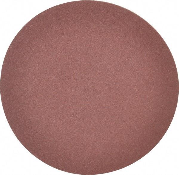 Merit Abrasives - 5" Diam, 120 Grit Aluminum Oxide Adhesive PSA Disc - Medium Grade, Black, Cloth Backing, Flexible - Makers Industrial Supply