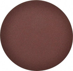 Merit Abrasives - 6" Diam, 100 Grit Aluminum Oxide Adhesive PSA Disc - Medium Grade, Black, Cloth Backing, Flexible - Makers Industrial Supply