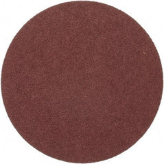 Merit Abrasives - 8" Diam, 36 Grit Aluminum Oxide Adhesive PSA Disc - Very Coarse, Black, Cloth Backing, Flexible - Makers Industrial Supply