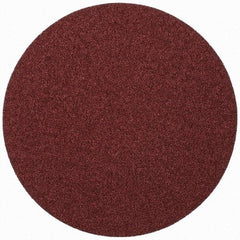 Merit Abrasives - 9" Diam, 36 Grit Aluminum Oxide Adhesive PSA Disc - Very Coarse, Black, Cloth Backing, Flexible - Makers Industrial Supply