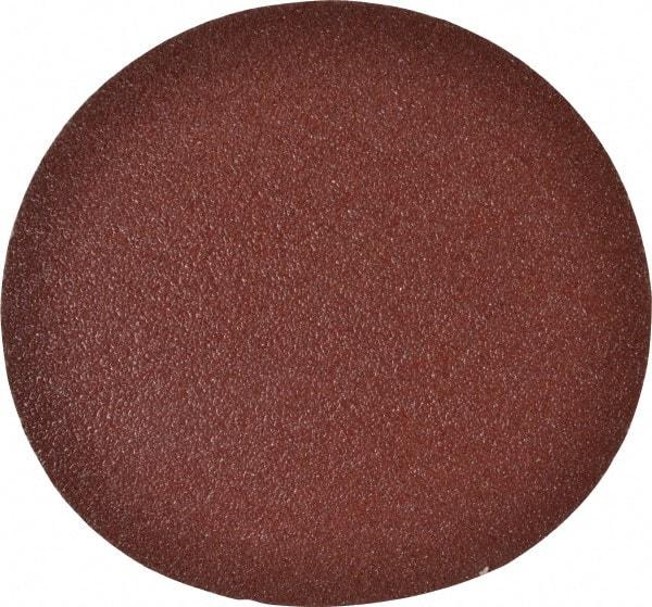 Merit Abrasives - 12" Diam, 24 Grit Aluminum Oxide Adhesive PSA Disc - Very Coarse, Black, Cloth Backing, Flexible - Makers Industrial Supply