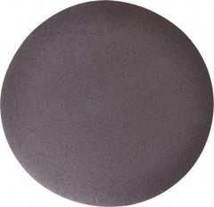 Merit Abrasives - 12" Diam, 40 Grit Aluminum Oxide Adhesive PSA Disc - Very Coarse, Black, Cloth Backing, Flexible - Makers Industrial Supply