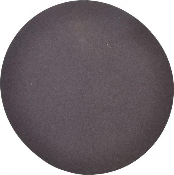 Merit Abrasives - 12" Diam, 50 Grit Aluminum Oxide Adhesive PSA Disc - Coarse Grade, Black, Cloth Backing, Flexible, Use with Stationary Disc Sanders - Makers Industrial Supply