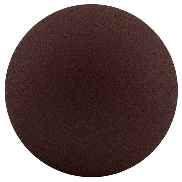 Merit Abrasives - 12" Diam, 150 Grit Aluminum Oxide Adhesive PSA Disc - Medium Grade, Black, Cloth Backing, Flexible, Use with Stationary Disc Sanders - Makers Industrial Supply