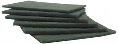 Norton - Very Fine Grade, Aluminum Oxide Hand Pad - Green, 6" Wide x 9" Long, Nonwoven - Makers Industrial Supply