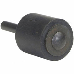 Merit Abrasives - 1" Wide x 3" Diam, Spiral Band Drum - 3/8" Shank Diam, 3,000 RPM - Makers Industrial Supply