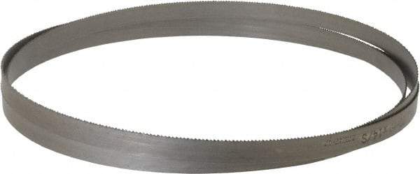 Starrett - 14 TPI, 7' 6" Long x 1/2" Wide x 0.035" Thick, Welded Band Saw Blade - Bi-Metal, Toothed Edge, Raker Tooth Set, Contour Cutting - Makers Industrial Supply