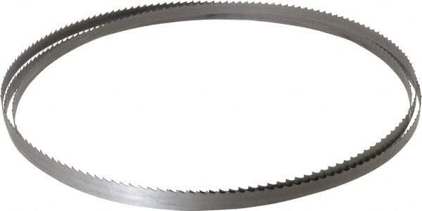 Starrett - 4 TPI, 10' Long x 1/2" Wide x 0.025" Thick, Welded Band Saw Blade - Bi-Metal, Toothed Edge, Raker Tooth Set, Contour Cutting - Makers Industrial Supply