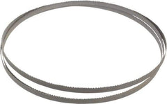 Starrett - 6 to 10 TPI, 10' 2" Long x 1/2" Wide x 0.035" Thick, Welded Band Saw Blade - Bi-Metal, Toothed Edge, Raker Tooth Set, Contour Cutting - Makers Industrial Supply