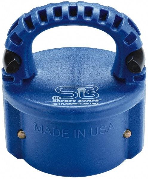 Made in USA - 4" Thread Hydrant Safety Bump Cap - Polyurethane - Makers Industrial Supply