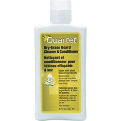 Quartet - 8 oz Bottle White Board & Dry Erase Board Cleaner - For Use with Dry Erase Marker Boards - Makers Industrial Supply