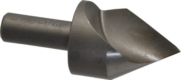 Keo - 1-1/4" Head Diam, 1/2" Shank Diam, 1 Flute 60° High Speed Steel Countersink - Makers Industrial Supply