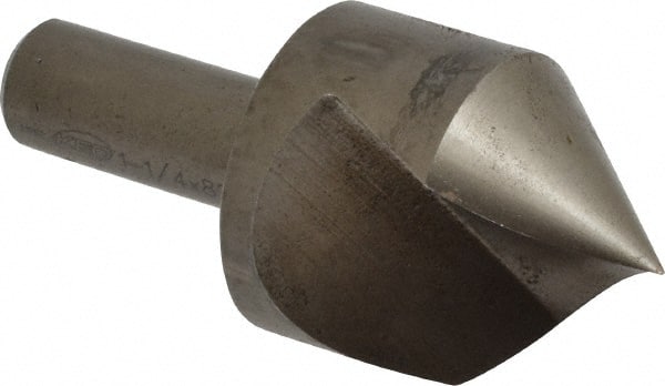 Keo - 1-1/4" Head Diam, 1/2" Shank Diam, 1 Flute 82° High Speed Steel Countersink - Makers Industrial Supply