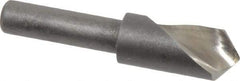 Keo - 3/8" Head Diam, 1/4" Shank Diam, 1 Flute 100° High Speed Steel Countersink - Bright Finish, 1-3/4" OAL, Single End, Straight Shank, Right Hand Cut - Makers Industrial Supply