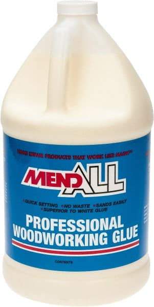 MendAll - 1 Gal Can Yellow Wood Glue - Makers Industrial Supply