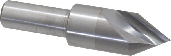 M.A. Ford - 3/4" Head Diam, 1/2" Shank Diam, 1 Flute 60° Solid Carbide Countersink - Makers Industrial Supply