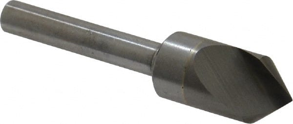 M.A. Ford - 1/2" Head Diam, 1/4" Shank Diam, 1 Flute 82° Solid Carbide Countersink - Makers Industrial Supply