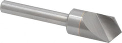 M.A. Ford - 1/2" Head Diam, 1/4" Shank Diam, 1 Flute 100° Solid Carbide Countersink - Makers Industrial Supply