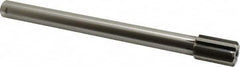 Made in USA - 31/32" Diam, 3/4" Max Diam Straight Shank, 1-1/2" Flute Length, Machine Expansion Reamer - Straight Flute, 10" OAL, Right Hand Cut, 8 Flutes, Carbide-Tipped, Bright Finish - Makers Industrial Supply