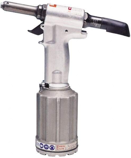 HUCK - Up to 1/4" Capacity, Air Riveting Hammer - 0.683" Long Stroke, 1/4" Inlet - Makers Industrial Supply