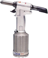 HUCK - Up to 1/4" Capacity, Air Riveting Hammer - 0.683" Long Stroke, 1/4" Inlet - Makers Industrial Supply