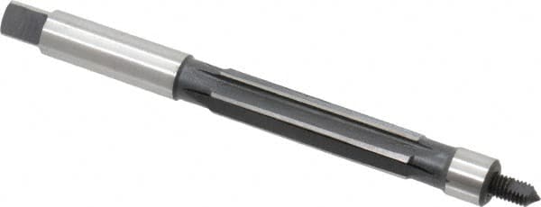 Made in USA - 7/16" Reamer Diam, 0.4325" Diam Straight Shank, 1-3/4" Flute Length, Hand Expansion Reamer - Makers Industrial Supply