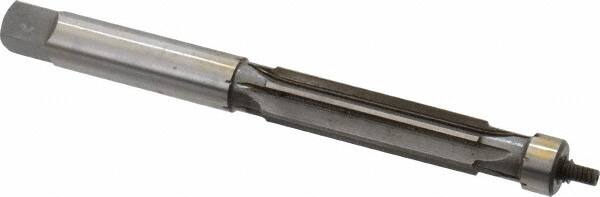 Made in USA - 17/32" Reamer Diam, 0.5260" Diam Straight Shank, 2-1/8" Flute Length, Hand Expansion Reamer - Makers Industrial Supply