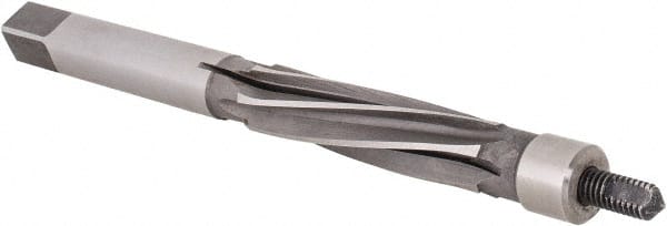 Made in USA - 15/32" Reamer Diam, Straight Shank, 1-13/16" Flute Length, Hand Expansion Reamer - Makers Industrial Supply